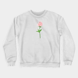 Rose Pink Botanical Crewneck Sweatshirt